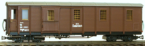 Ferro Train 705-330 - Austrian BBÖ Pw4h/s 6211  baggage car no platf.
